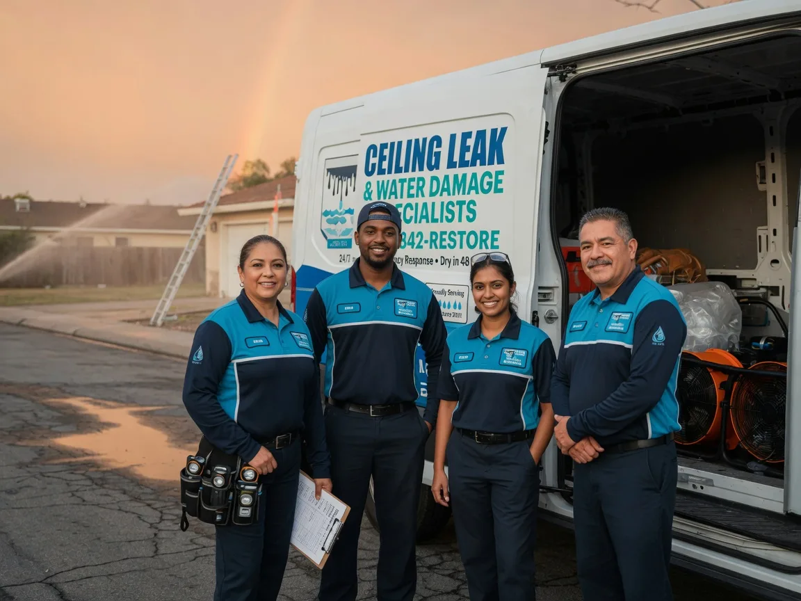 Ceiling Leak Cleanup company in Winchester, MA
